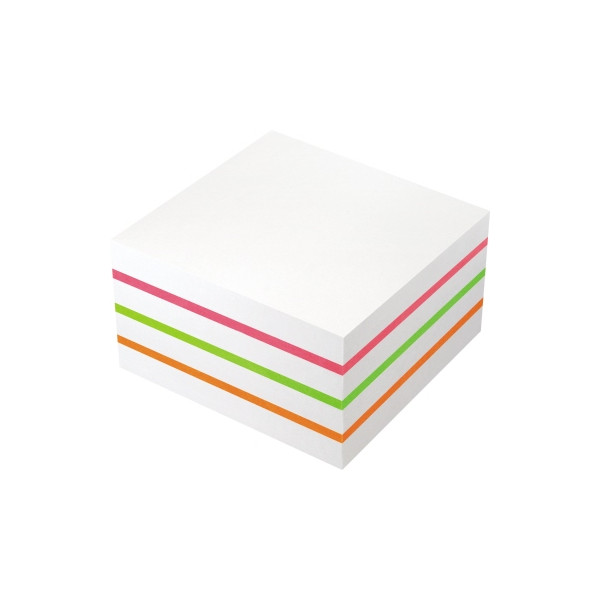 4003630022035 - Haftnotizwürfel Farbmix Brilliant 75 x 75 mm (B x H) weiß pink grün orange 450 Bl 450 Blatt 4003630022035 - Haftnotizwürfel Farbmix Brilliant 75 x 75 mm (B x H) weiß pink grün orange 450 Bl 450 Blatt