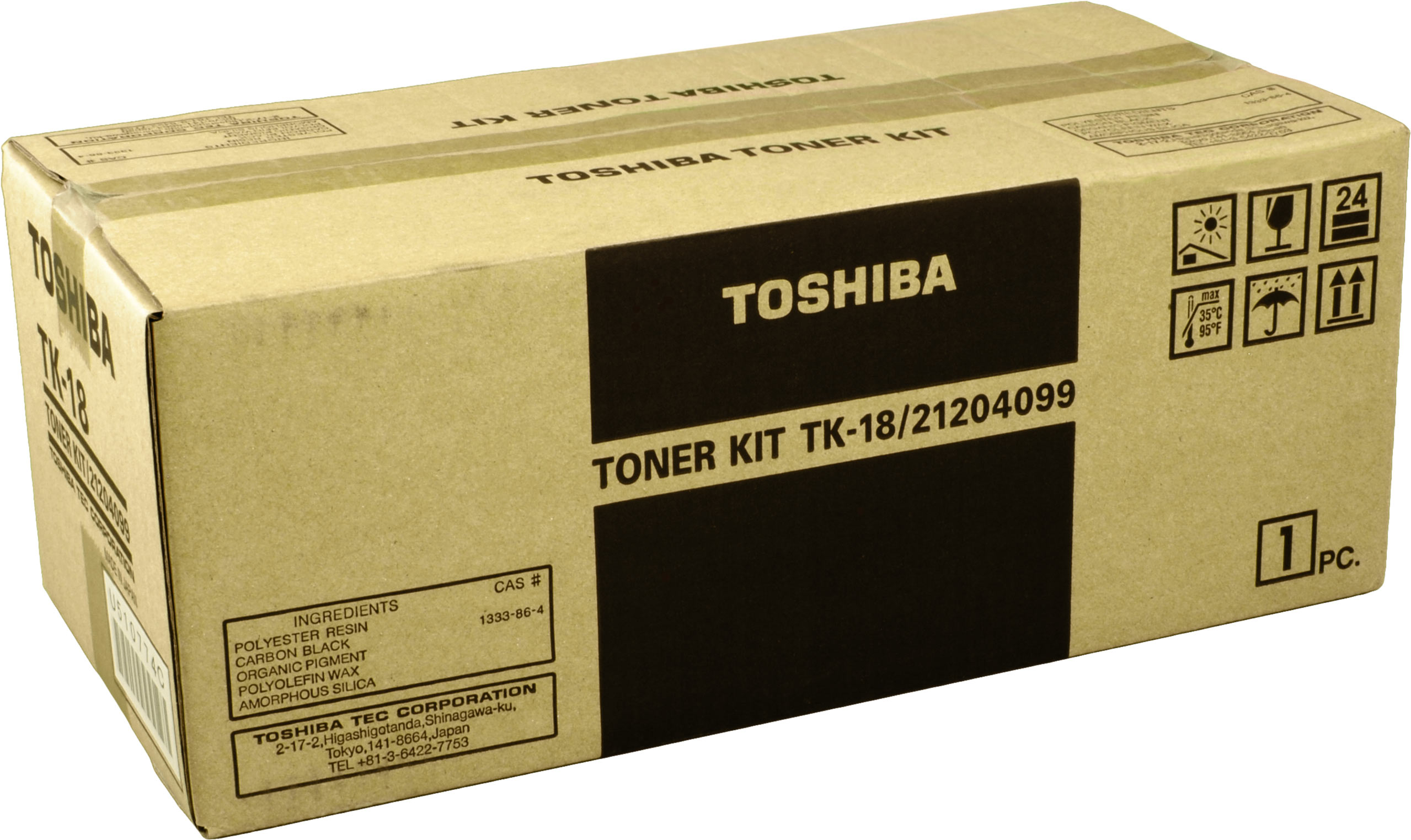 4003630109132 - Toner 21204099 TK-18 schwarz