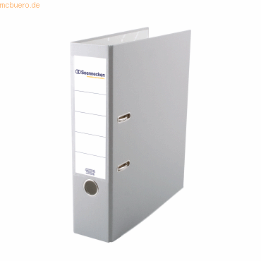 4003630120687 - - Ordner 80mm din A4 Werkstoff Polypropylen Material der Kaschierung außen Polypropylen Material der Kaschierung innen Papier grau