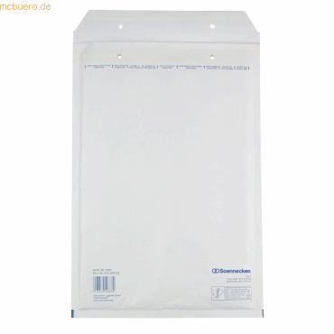 4003630122650 - Luftpolstertasche F 3 mit Haftklebung Kraftpapier weiß 5 St Pack Verschlusstechnik mit Haftklebung - Soennecken 4003630122650 - Luftpolstertasche F 3 mit Haftklebung Kraftpapier weiß 5 St Pack Verschlusstechnik mit Haftklebung - Soennecken