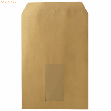 4003630124487 - Versandtaschen 2937 C5 mit Fenster selbstklebend 90g braun 4003630124487 500 Stück 4003630124487 - Versandtaschen 2937 C5 mit Fenster selbstklebend 90g braun 4003630124487 500 Stück