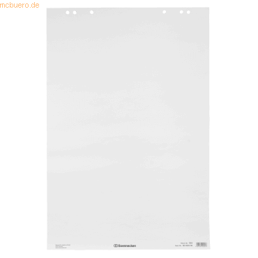 4003630132345 - Flipchartblock 1137 68x99cm blanko 80 g m² 4003630132345 5 Stück
