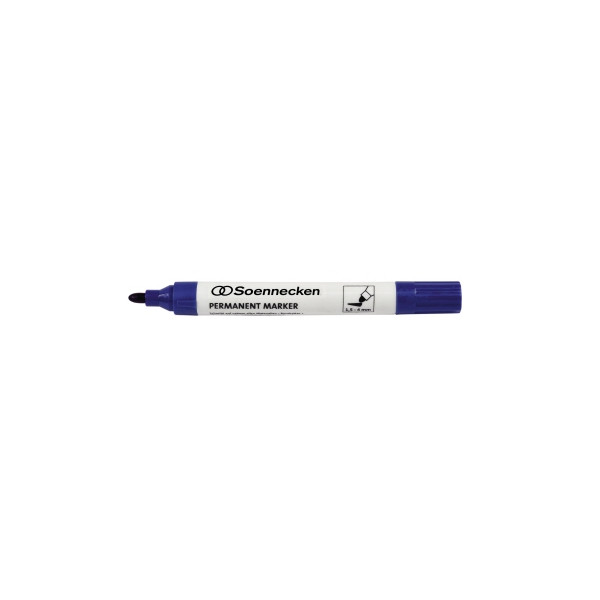 4003630134752 - Permanentmarker 15-4mm blau 15-4mm blau Schreibfarbe blau - Soennecken