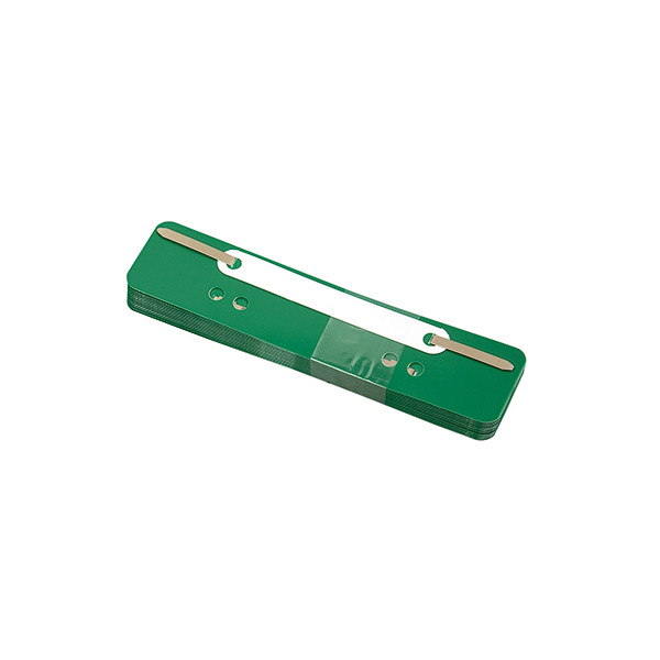 4003630135872 - Heftstreifen kurz 3171 34x15cm (BxH) Polypropylen mit Kunststoffdeckleiste grün 4003630135872 25 Stück