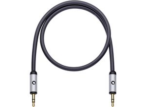 4003635600115 - - Klinke Audio Anschlusskabel [1x Klinkenstecker 35 mm - 1x Klinkenstecker 35 mm] 050 m Schwarz ver