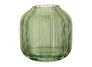4003686440098 - Vase Fleur vert  Grün  Glas  11 cm  Dekoration Vasen Glasvasen