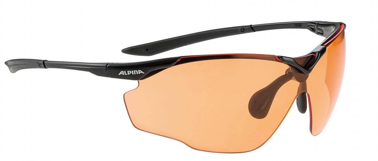 4003692197986 - Splinter Shield VL Sportbrille (Farbe 131 black Scheibe Varioflex orange (S1-2))