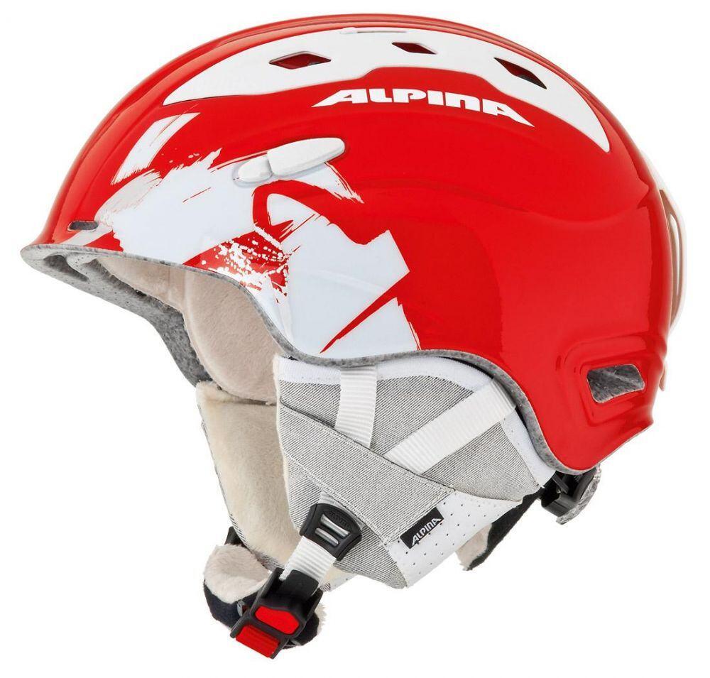 4003692203571 - Snow Mythos Skihelm (52-56 cm 51 rot weiß)