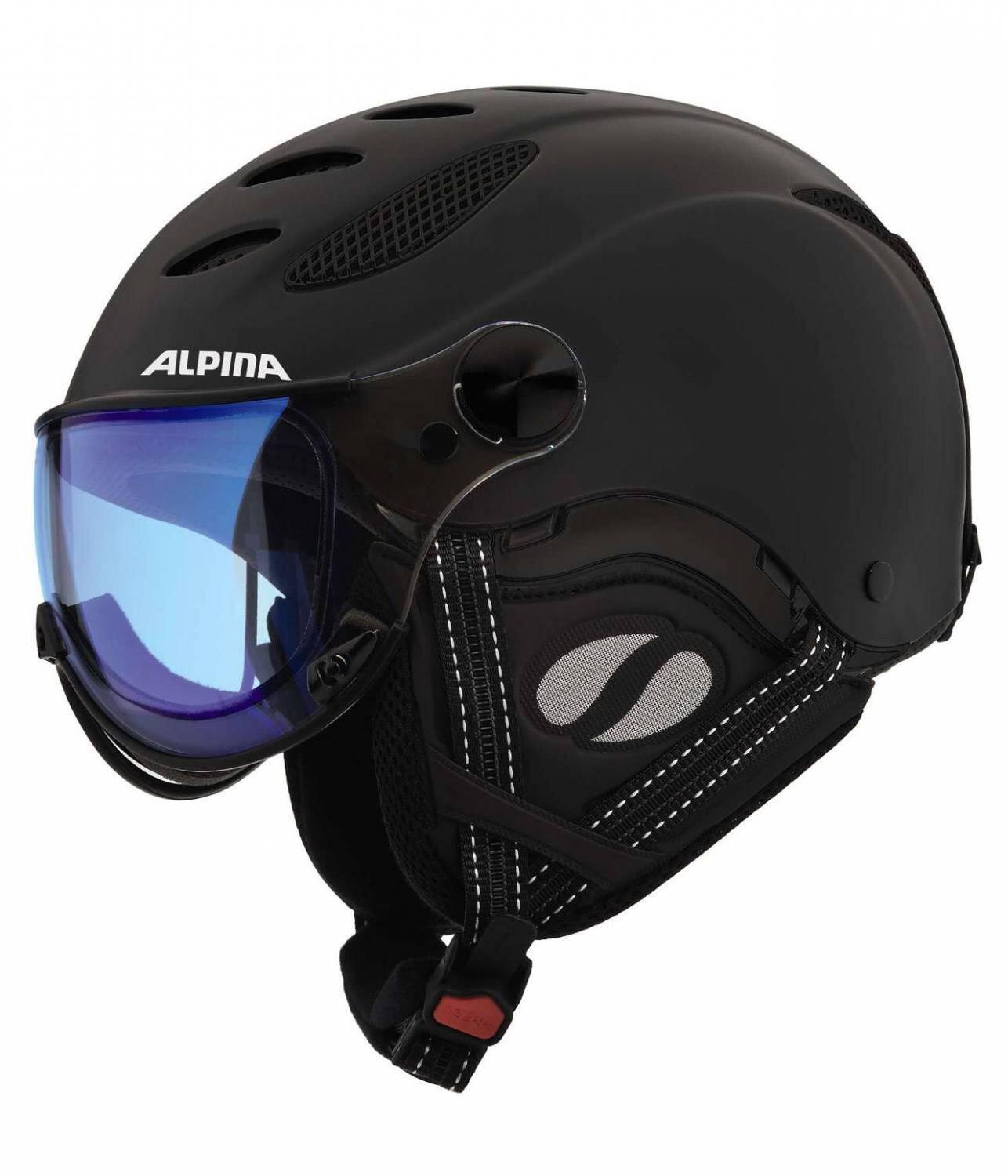 4003692206084 - Jump JV Varioflex Skihelm (Größe 60-62 cm 35 schwarz matt)