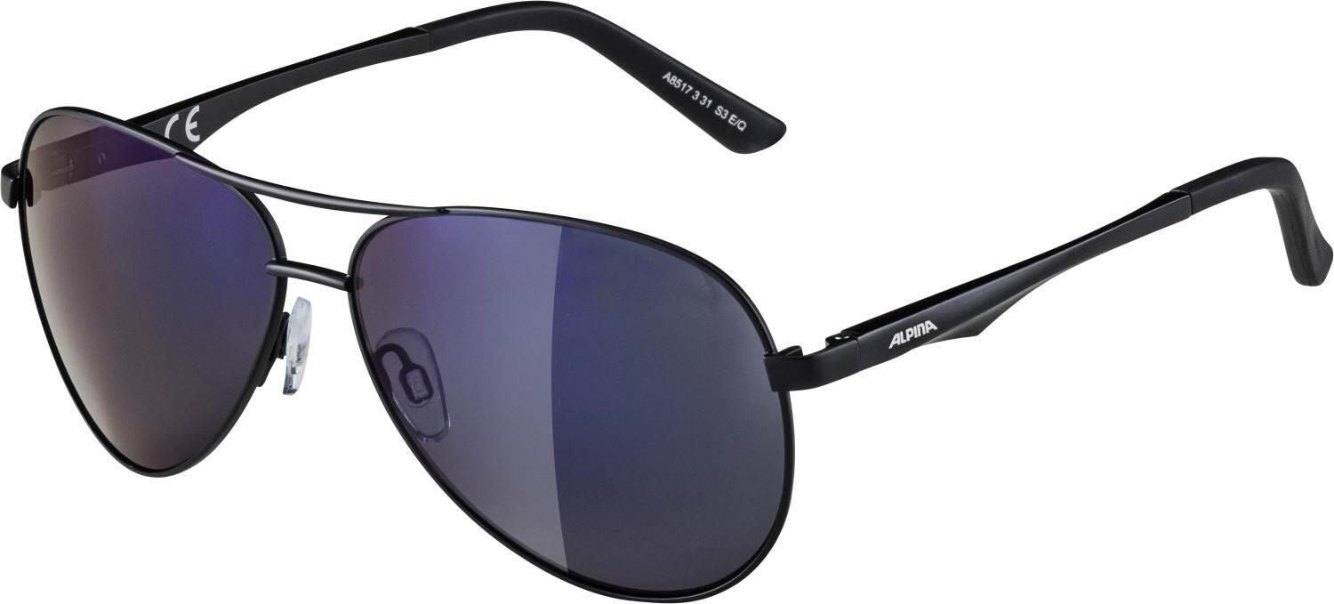 4003692213709 - A 107 Sonnenbrille (Farbe 331 black matt Ceramic Scheibe blue mirror (S3))