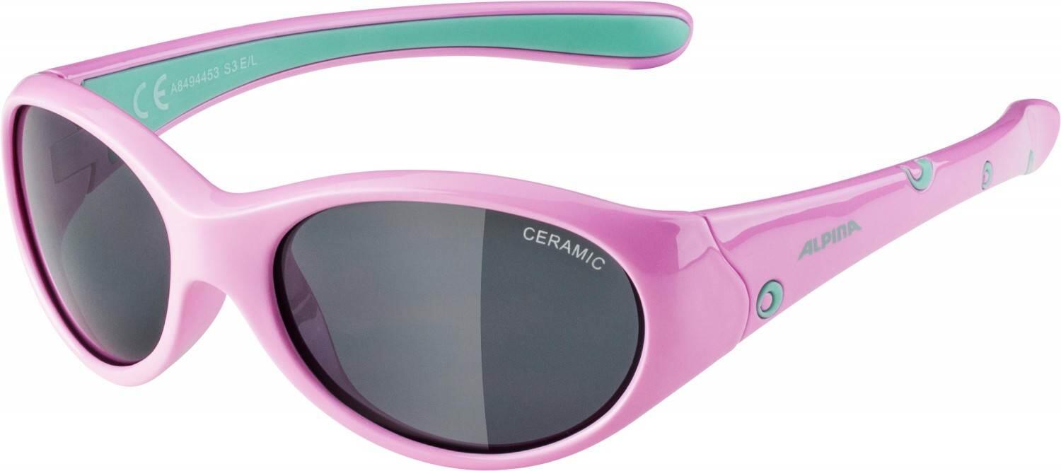 4003692220745 - Flexxy Girl Sonnenbrille (Farbe 453 rose mint Ceramic Scheibe black (S3))