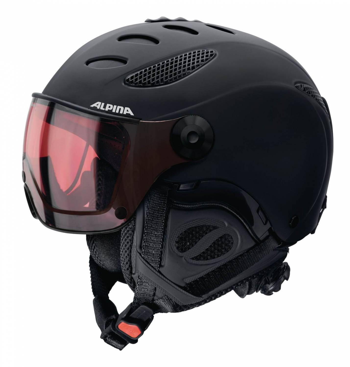 4003692247445 - Jump JV Quattro Varioflex HM Skihelm (52-54 cm 30 schwarz matt)