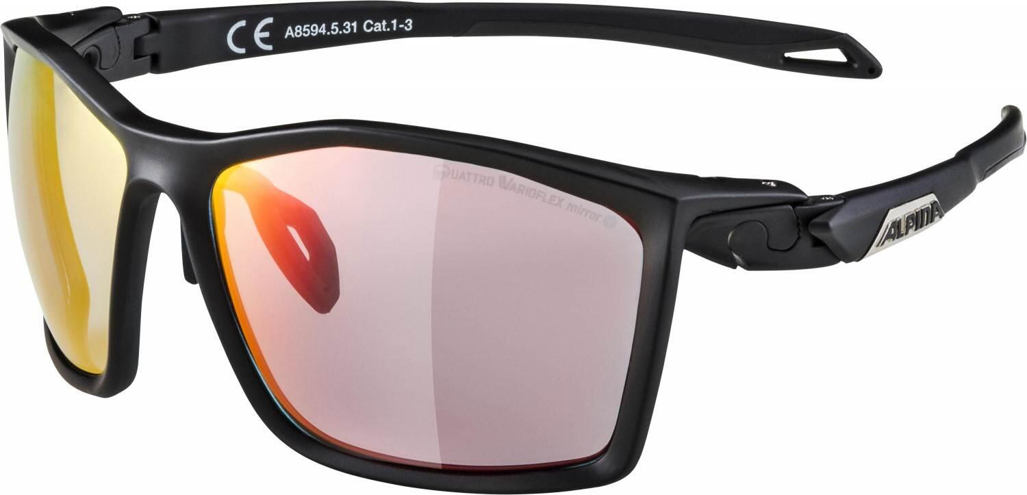 4003692271549 - Twist Five QVM+ Sportbrille (Farbe 531 black matt Scheibe QuattroVarioflex mirror rainbow mirror (S1-3))