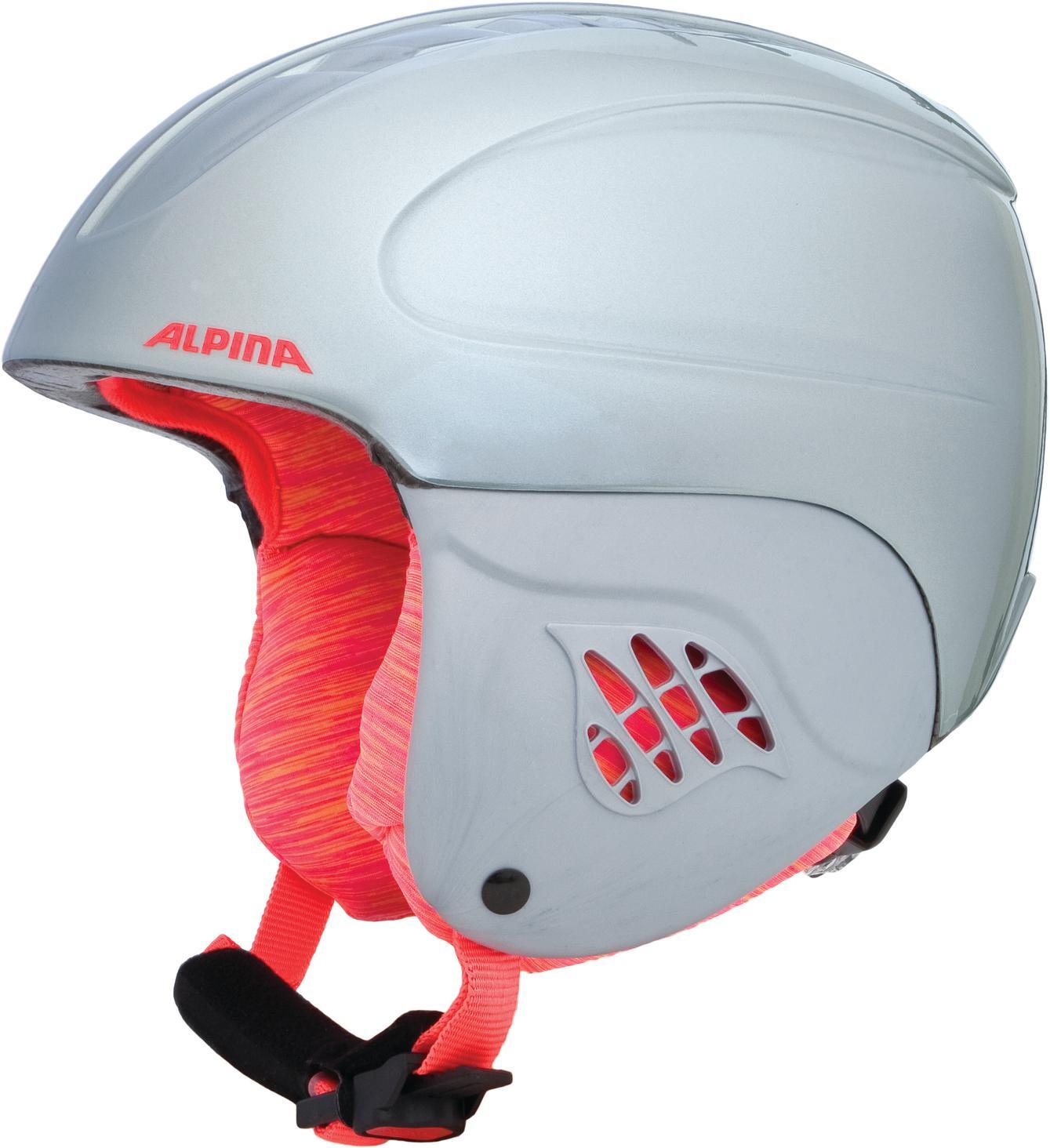 4003692281647 - Carat Kinder Skihelm (Größe 48-52 cm 90 silver flamingo)