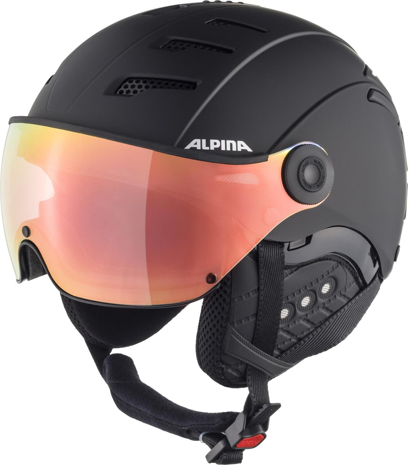 4003692283238 - Jump 20 HM Visier Skihelm (Größe 52-54 cm 30 black matt)