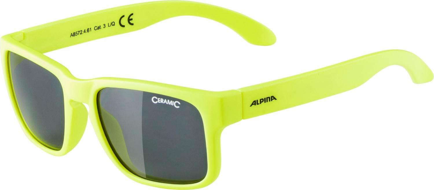 4003692283733 - Mitzo Sonnenbrille (Farbe 461 neon yellow Ceramic Scheibe black (S3))