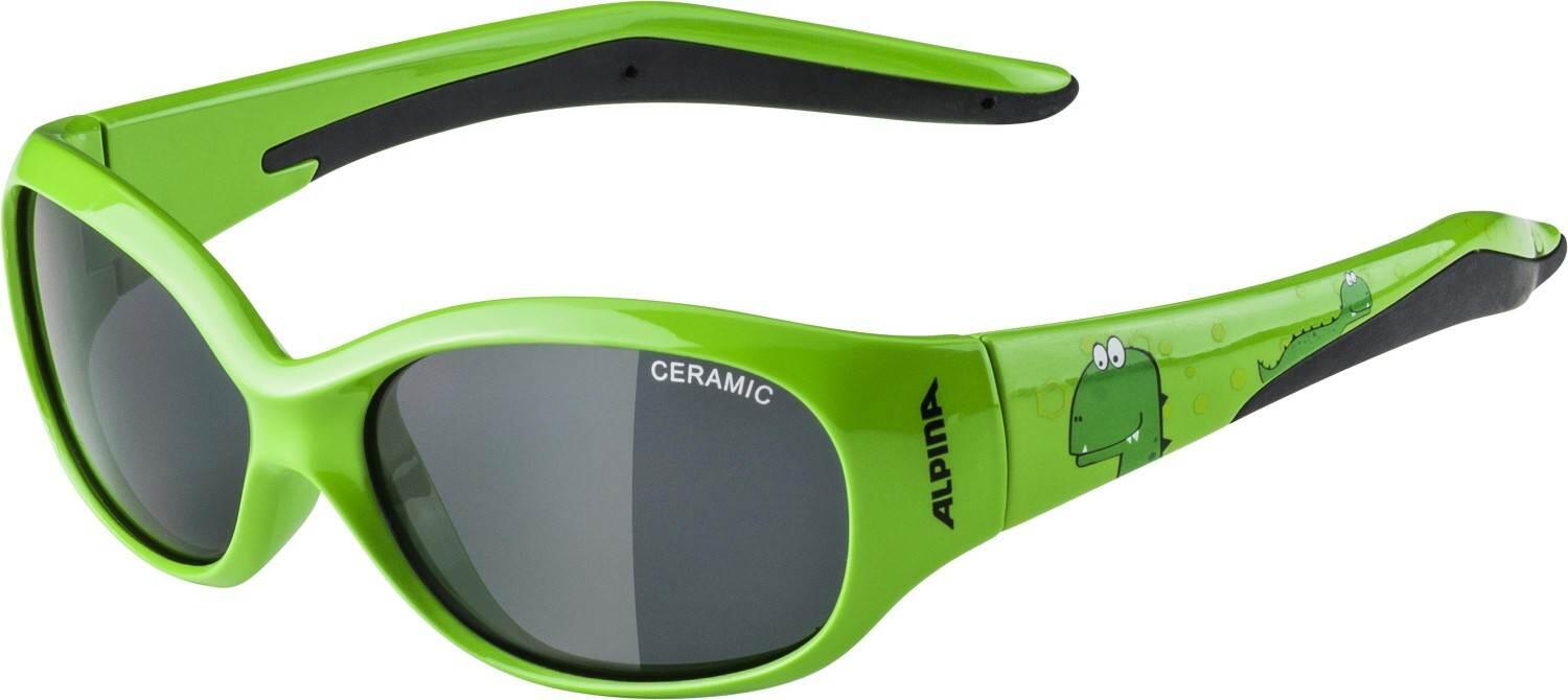 4003692286222 - Flexxy Kids Sonnenbrille (Farbe 475 green dino Ceramic Scheibe black (S3))