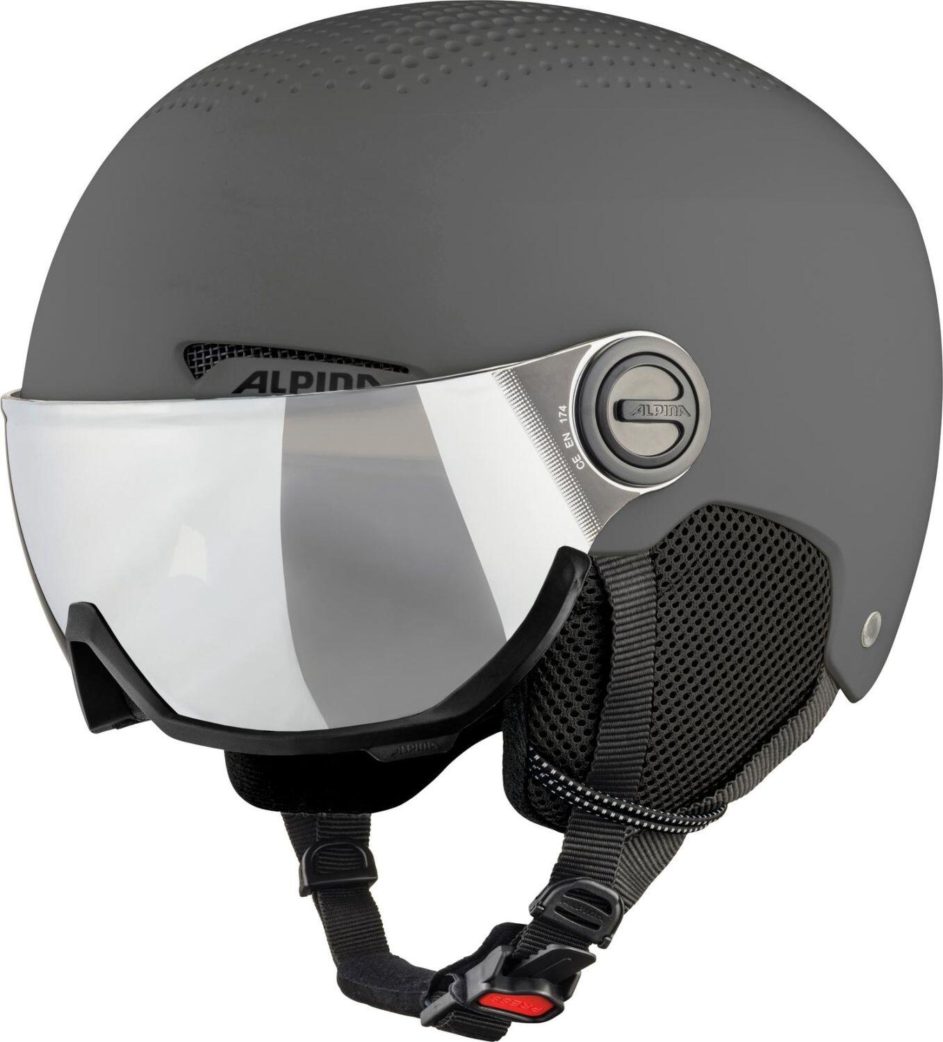 4003692300126 - Arber Visier Skihelm (Größe 58-62 cm 31 grey matt)