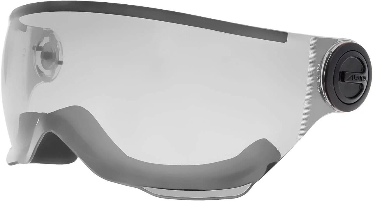 4003692300232 - Ersatzvisier für Visier-Skihelm (Farbe Visier für Arber Visor 903 A92 grey Quattroflex - lite silver)