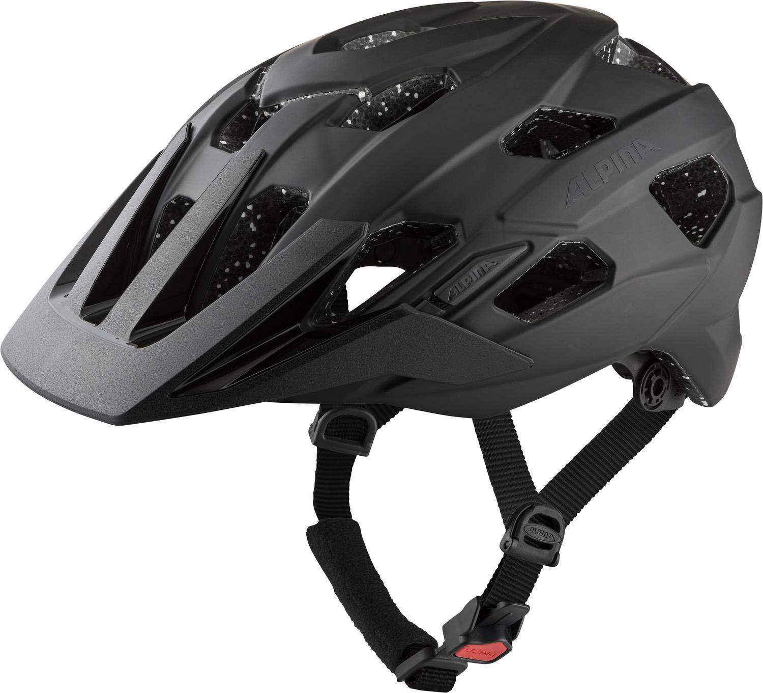 4003692302830 - Anzana Tocsen Fahrradhelm (Größe 57-61 cm 30 black matt)