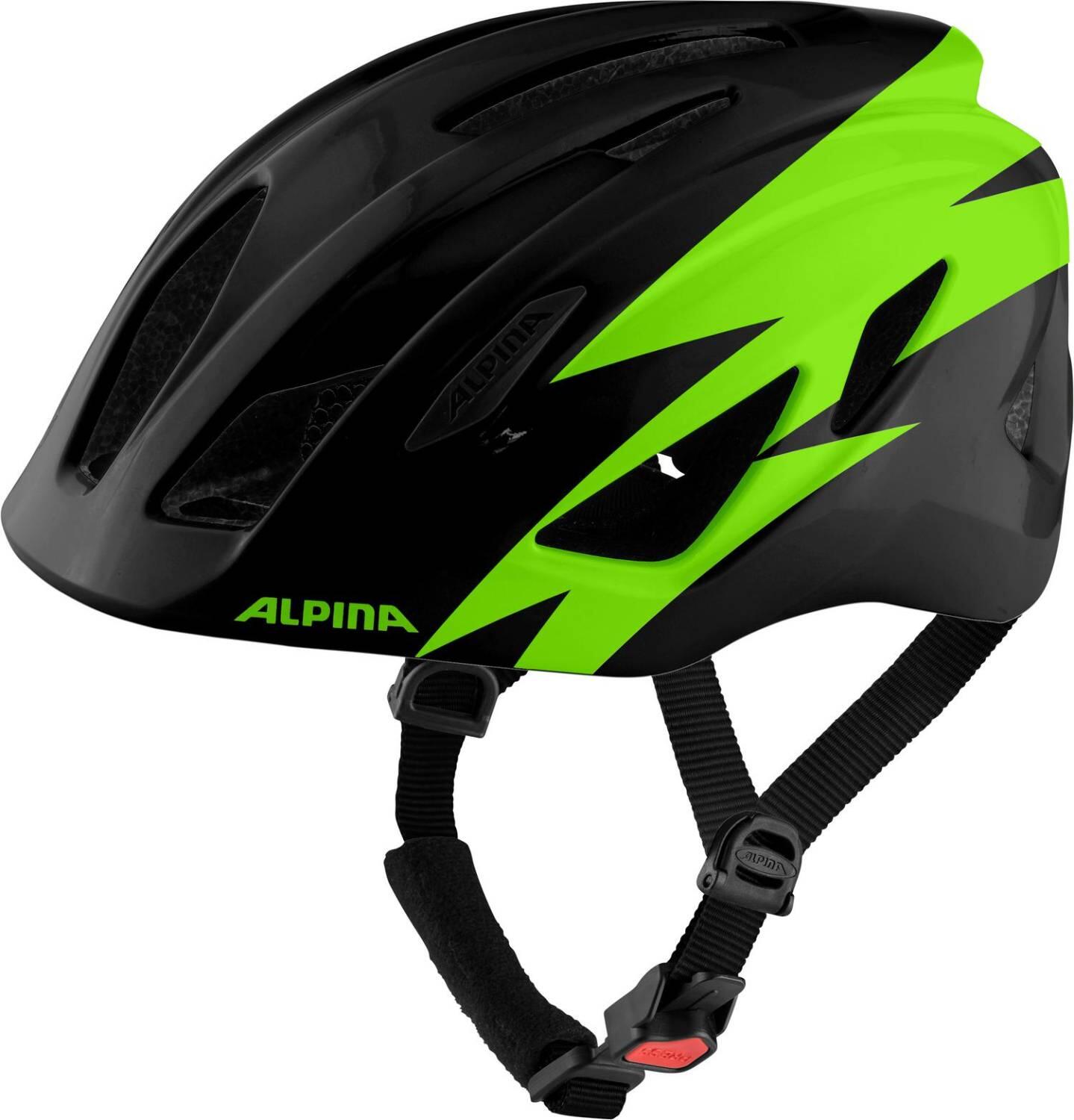 4003692303141 - Pico Kinder Fahrradhelm (Größe 50-55 cm 31 black green gloss)