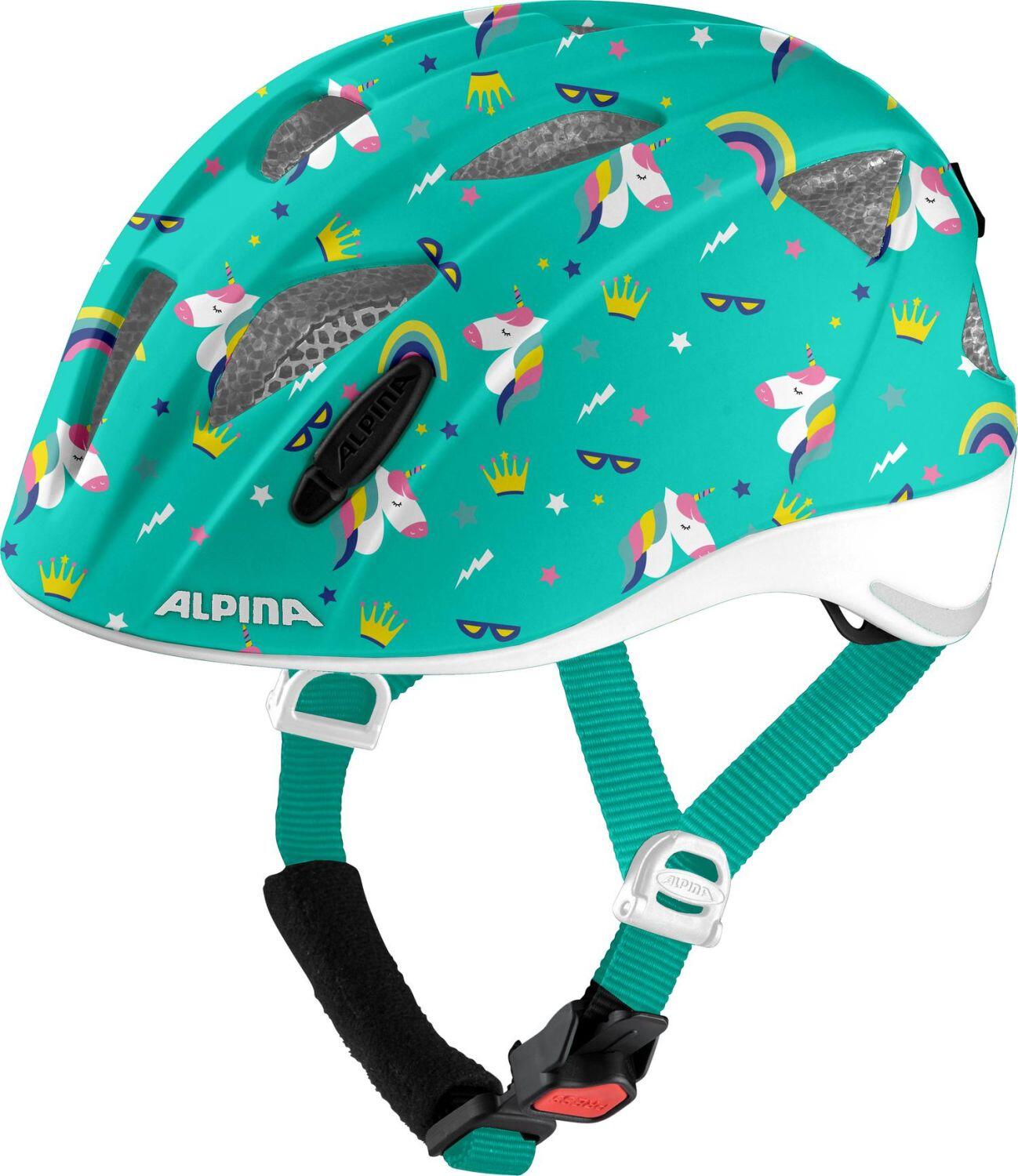 4003692303233 - Ximo Flash Kinderfahrradhelm (Größe 47-51 cm 56 unicorn gloss)