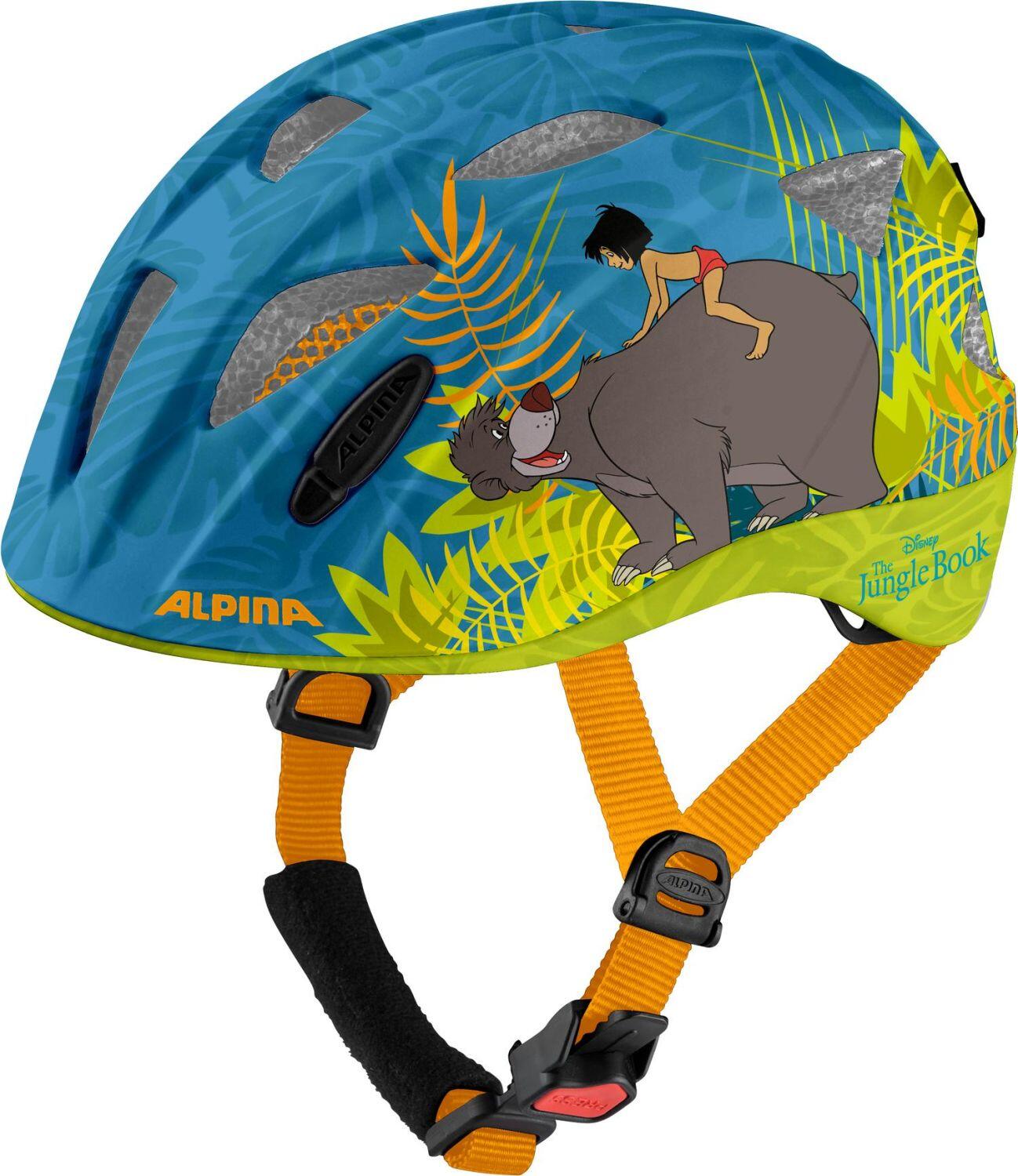 4003692303769 - Ximo Kinder Fahrradhelm (Größe 45-49 cm 70 Jungle Book gloss)