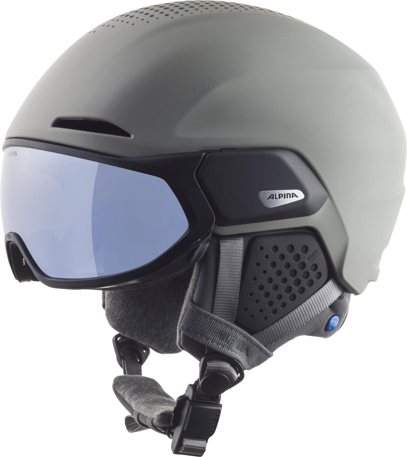 4003692306333 - Alto Q-Lite Visier Skihelm (Größe 51-55 cm 32 moon grey matt)