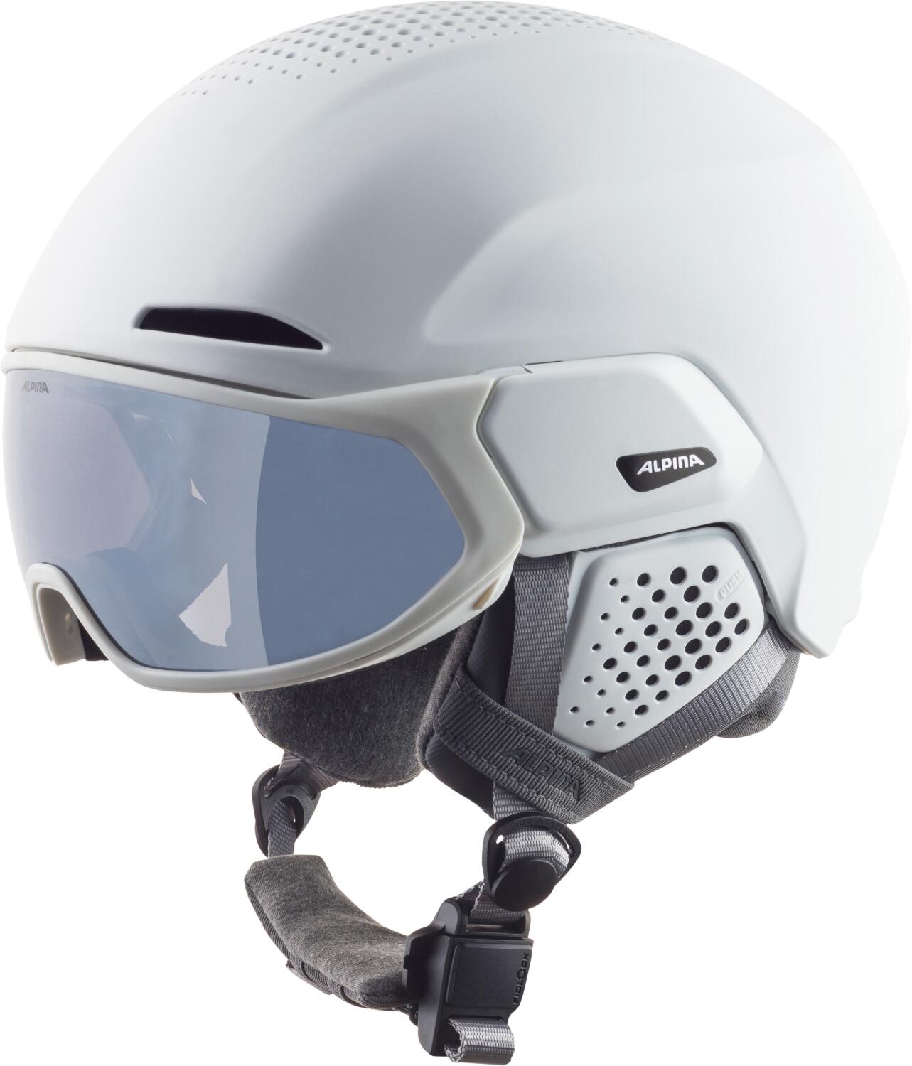 4003692306357 - Alto Q-Lite Visier Skihelm (Größe 51-55 cm 10 white matt)