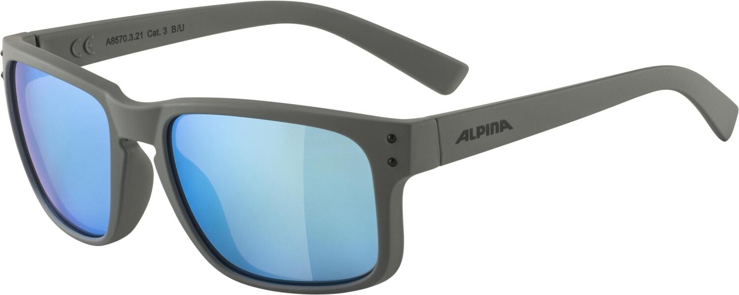 4003692309686 - Kosmic Sonnenbrille (Farbe 321 moon grey matt Scheibe blue mirror (S3))