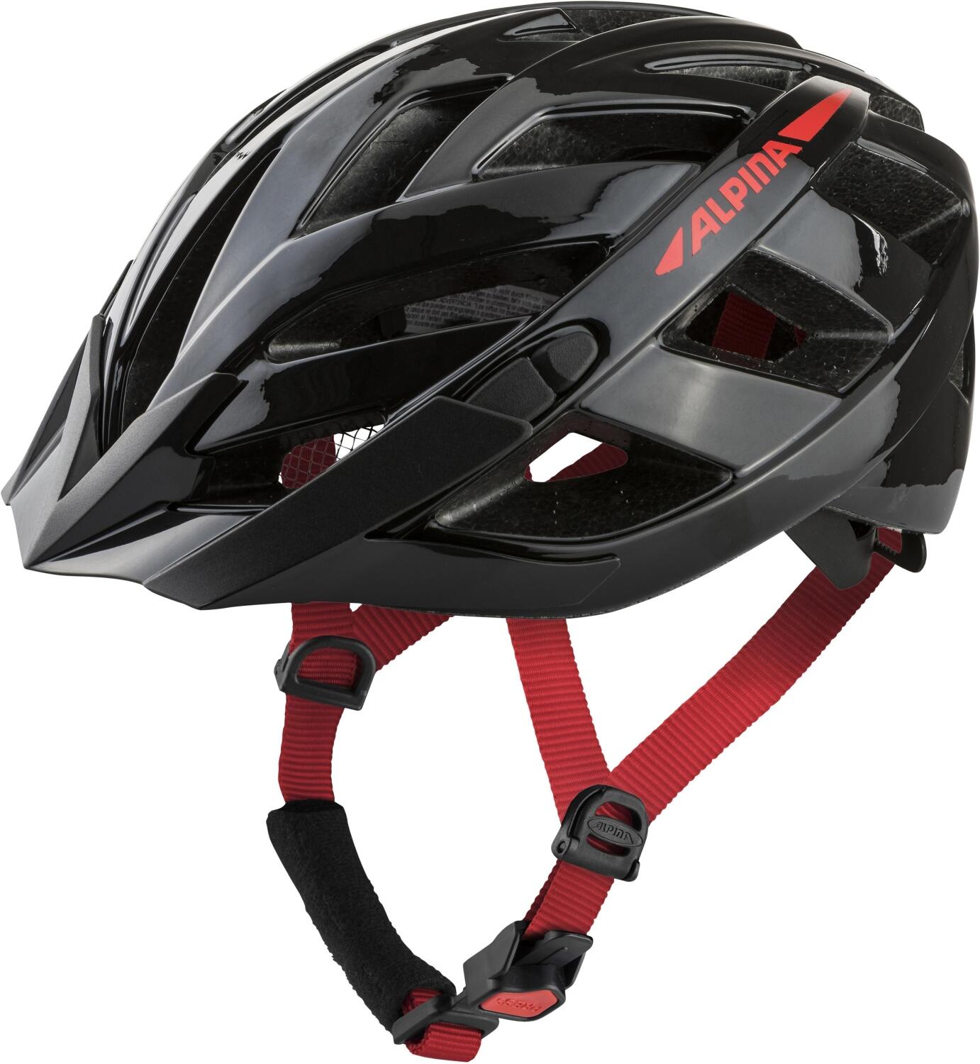 4003692310170 - Panoma 20 Fahrradhelm (Größe 56-59 cm 34 black red gloss)