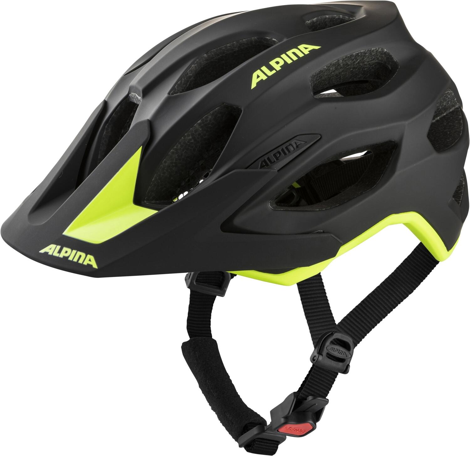 4003692310569 - Carapax 20 Fahrradhelm (Größe 52-57 cm 42 black neon yellow matt)