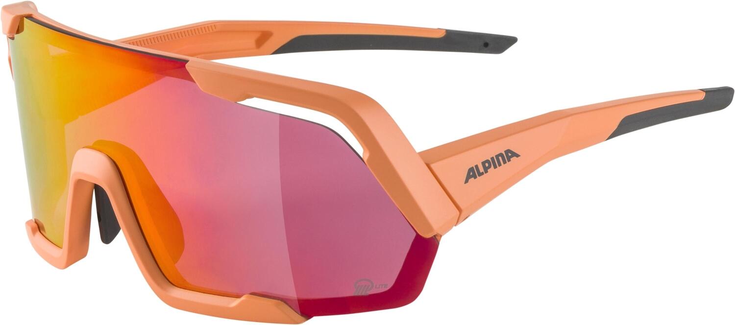 4003692311399 - Rocket Q-Lite Sportbrille (Farbe 052 peach matt Scheibe pink mirror (S2))