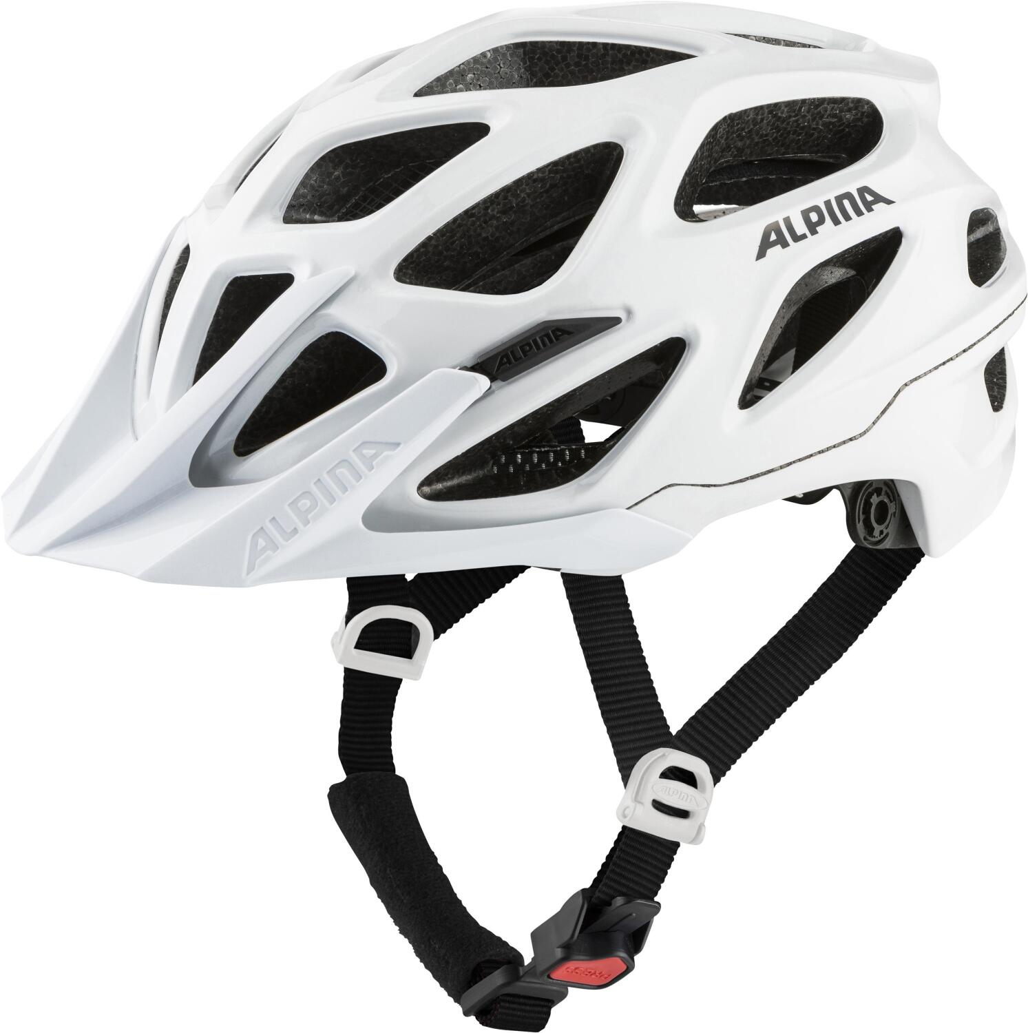 4003692313195 - Fahrradhelm Thunder 30 (Größe 57-62 cm 10 white gloss)