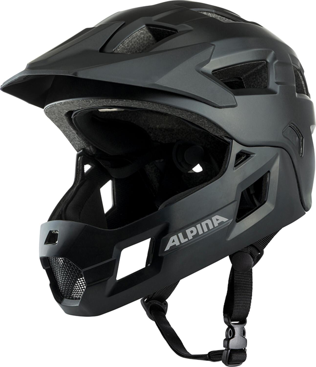 4003692313775 - Rupi Fullface-Helm Kids (Größe 50-55 cm 30 black matt)