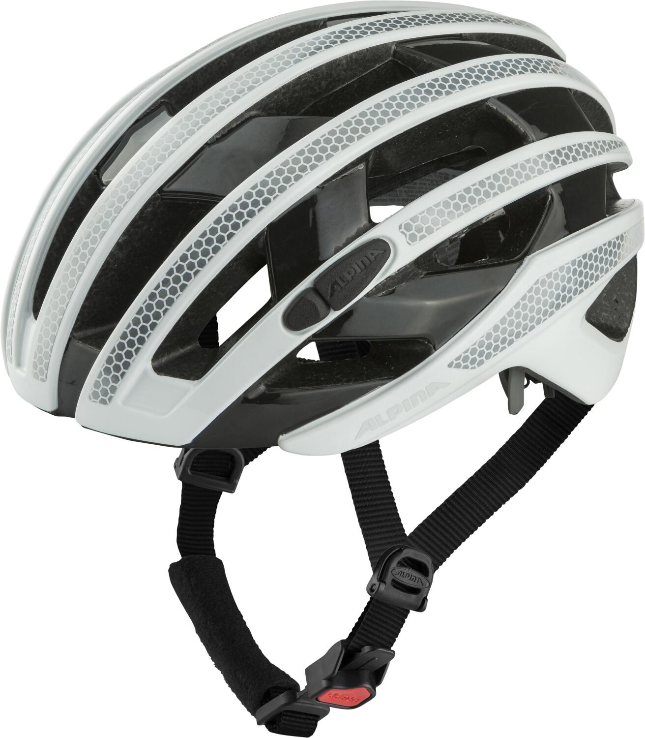 4003692315809 - Ravel Reflective Radhelm (Größe 55-59 cm 10 white gloss)