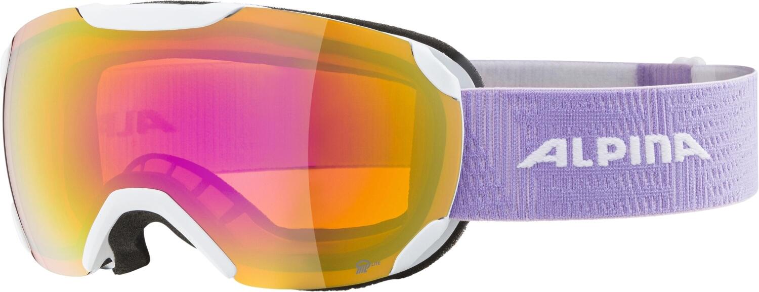 4003692317858 - Pheos Small HM Skibrille (Farbe 816 white lila matt Scheibe Quattroflex Lite rose (S2))