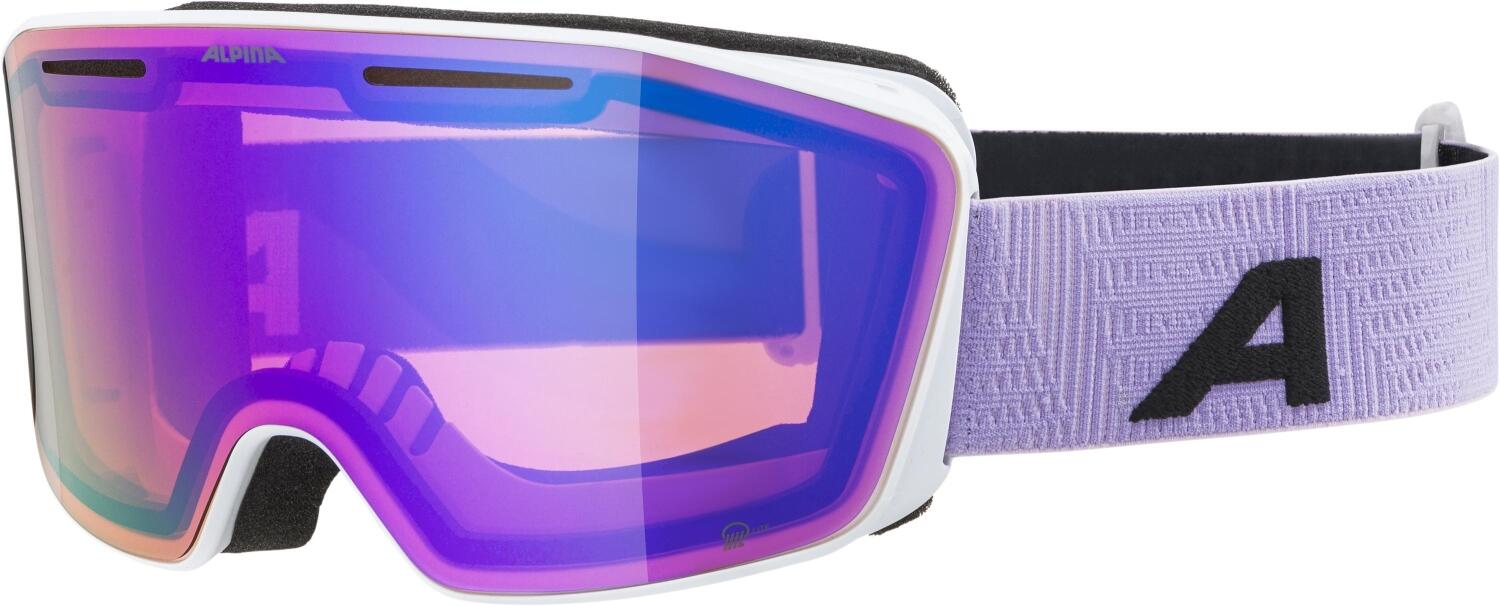 4003692318367 - Nendaz Q-Lite Skibrille (Farbe 812 white lilac matt Scheibe Q-Lite lavender)