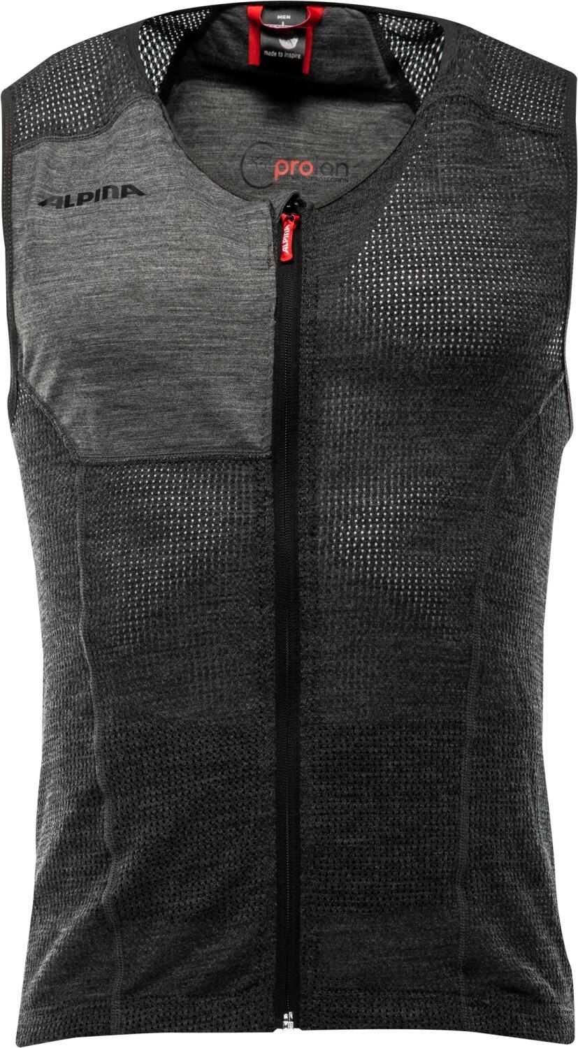 4003692319302 - Prolan Men Vest Protektor Weste (Größe XL = Körpergröße ca 185-190 cm 31 dark grey)