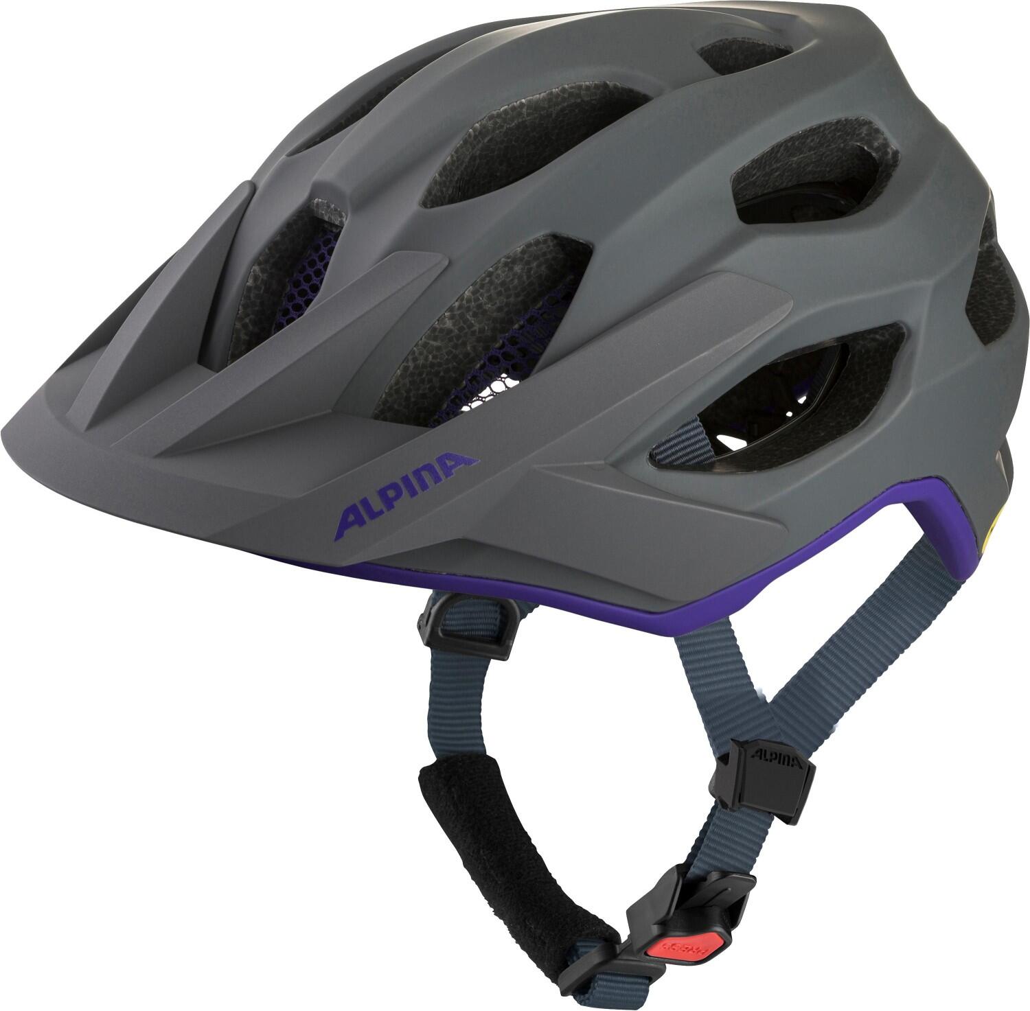 4003692322524 - Apax Mips Endurohelm (52-57 cm 21 midnight grey purple matt)