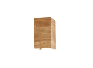 4003694305754 - Fischer&honsel - led Wandleuchte shine wood Holz rechteckig Up and Down 10x18cm