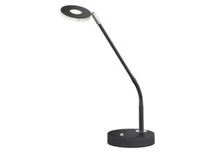 4003694504164 - Fischer&honsel - led Schreibtischlampe dent Schwarz mit Dimmer - Höhe 60cm