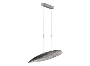 4003694605120 - Fischer&honsel - xxl led Pendelleuchte colmar Silber Antik höhenverstellbar & dimmbar 140cm lang