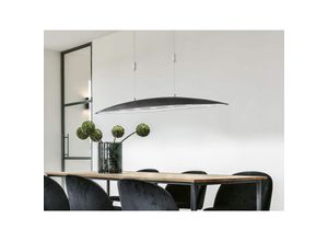 4003694606325 - Fischer&honsel - led Pendelleuchte colmar Schwarz Antik höhenverstellbar & dimmbar 105cm lang