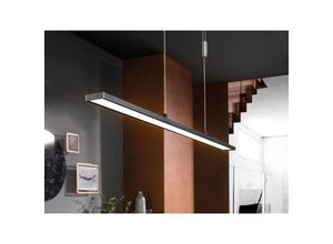 4003694609944 - LED Pendelleuchte METZ Schwarz höhenverstellbar & dimmbar Länge 90cm