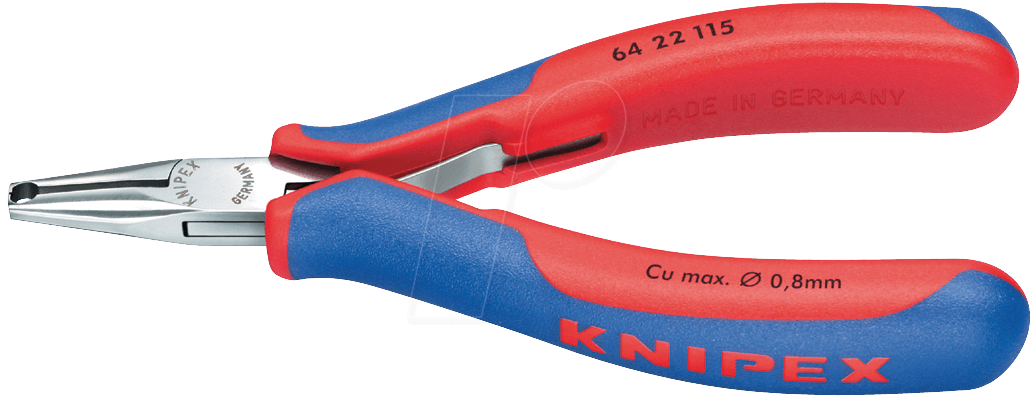 4003773017806 - Knipex-Werk 64 22 115 Elektronik- u Feinmechanik Vornschneider mit Facette 115 mm