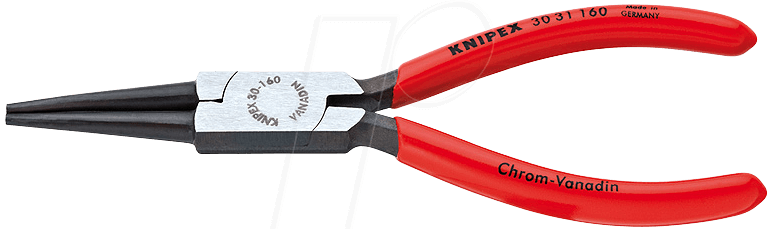 4003773035077 - 30 31 160 Langbeckzange schwarz atramentiert 160 mm - Knipex