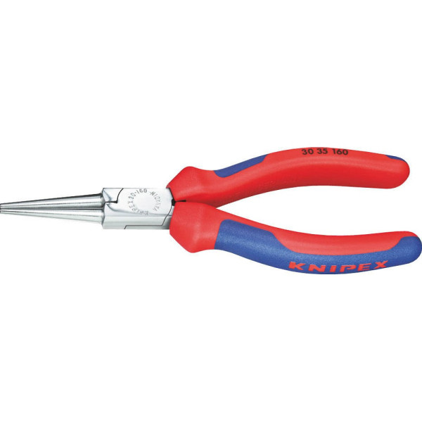 4003773035084 - KNIPEX 30 35 160 Langbeckzange mit Mehrkomponenten-Hüllen verchromt 160 mm