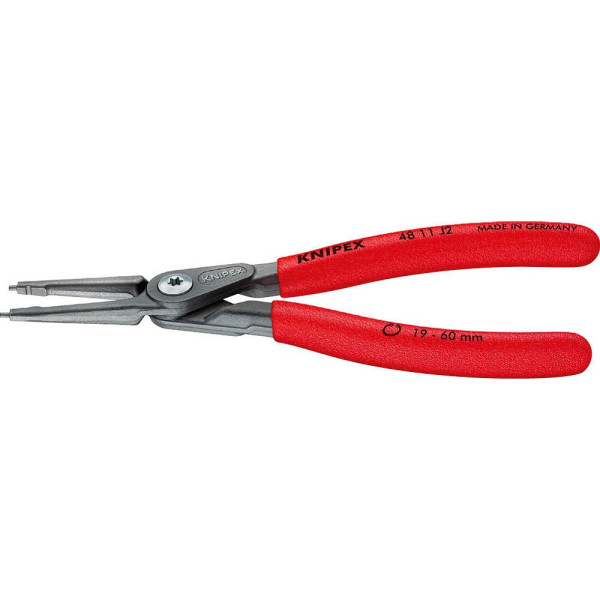 4003773048510 - KNIPEX Sicherungsringzange J 0 Innen 48 11 J0 atramentiert gerade Spitzen 140 cm