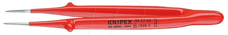 4003773054764 - 92 27 62 Universalpinzette isoliert Glatt 150 mm - Knipex